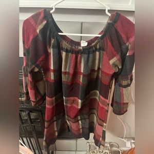 Fleece Plaid Dress